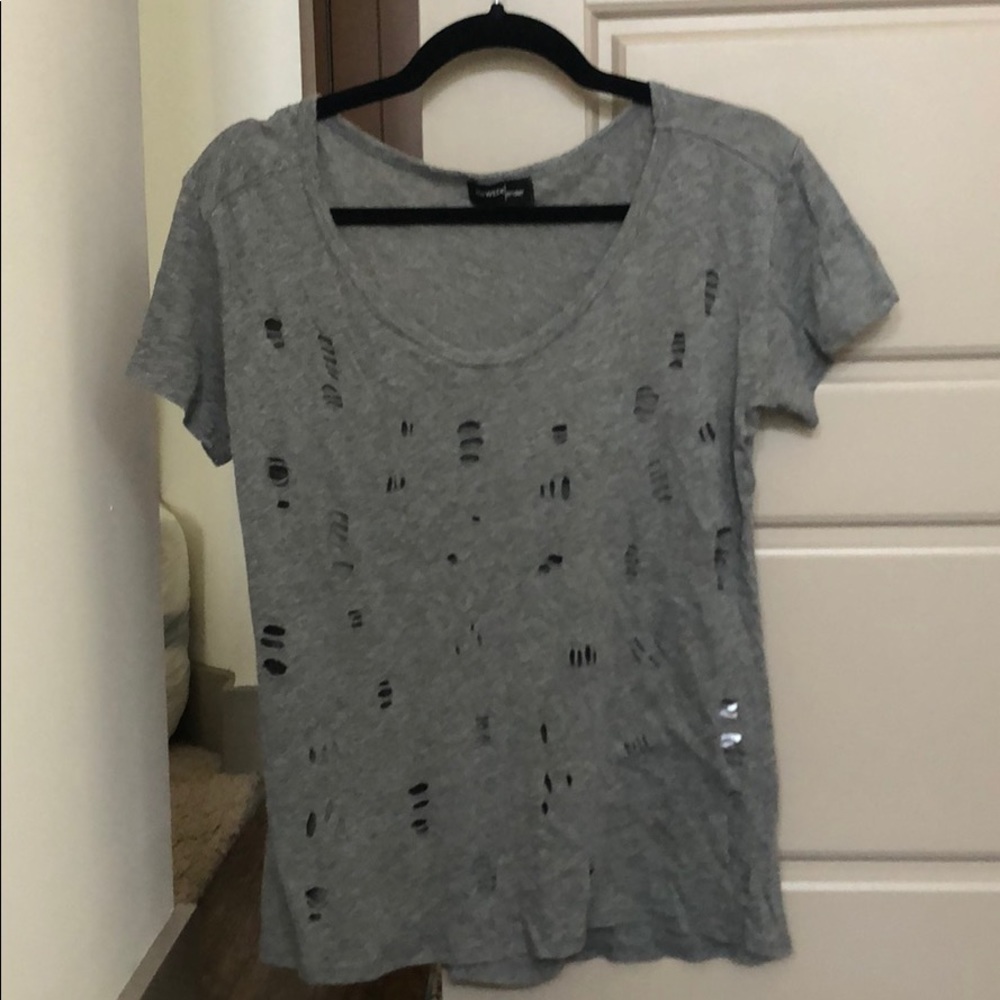 Distressed Tshirt, fits like medium